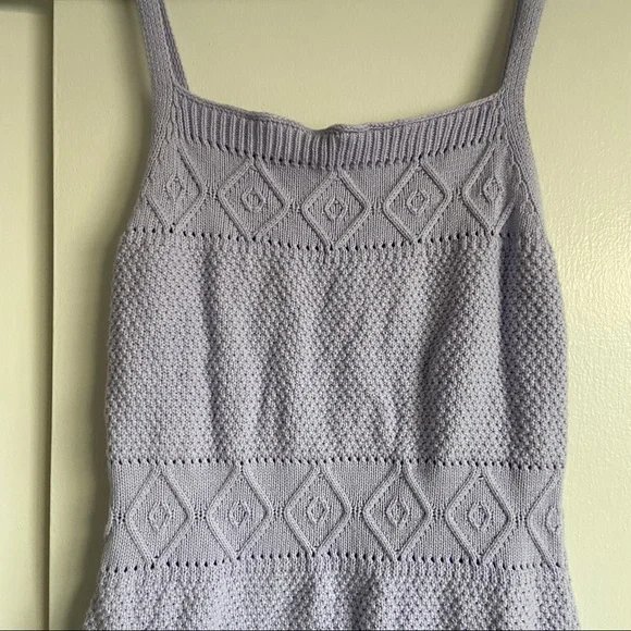 Lilac Knit Dress - Picture 5 of 8
